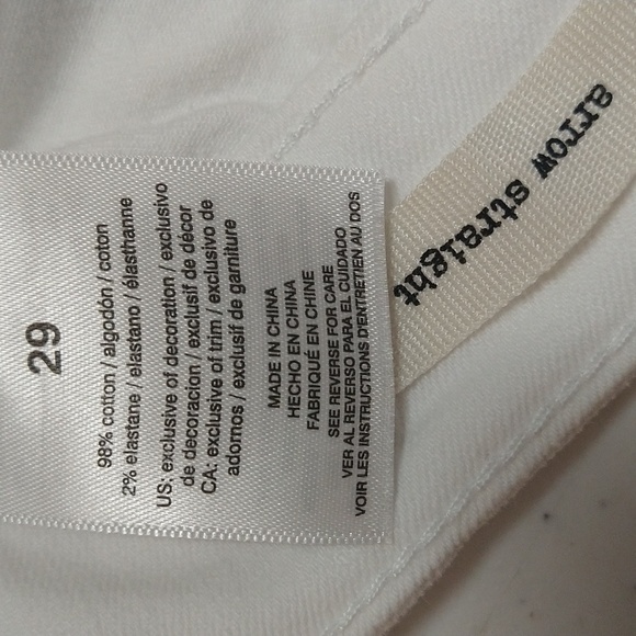 NEW! Jessica Simpson Shape Sculpt Arrow Straight Ankle Ongoing Jeans, White - Picture 15 of 16